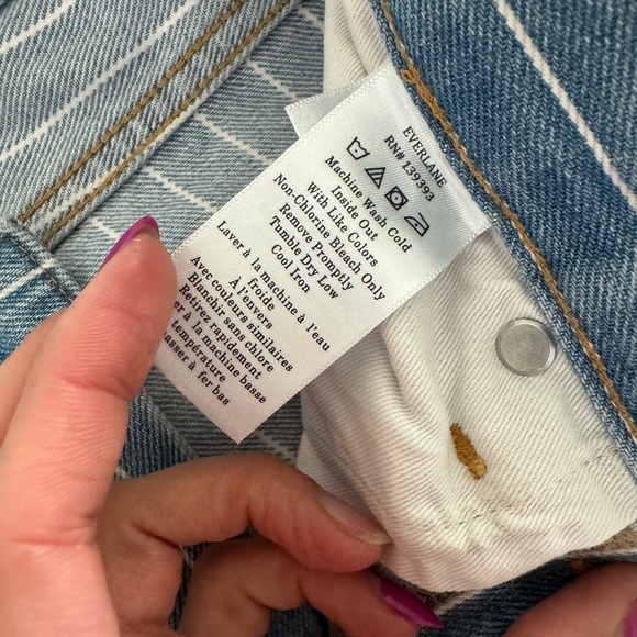Everlane 90’s cheeky Jean size 24 ankle - Picture 9 of 9